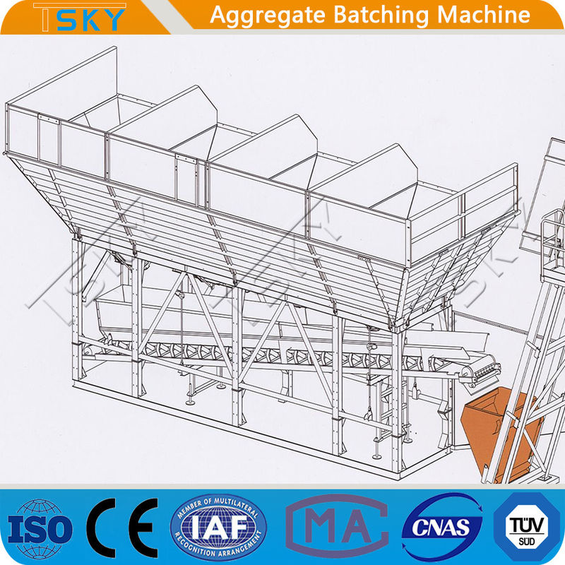 PLD1200 Accurate Weighing 60m3/H Batching Plant Machine